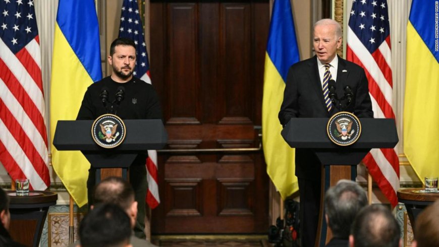 Biden and Zelensky lay out new US support for Ukraine